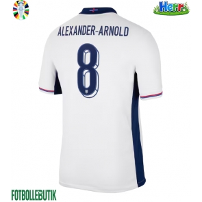 England Alexander-Arnold #8 Hemmatröja EM 2024 Kortärmad